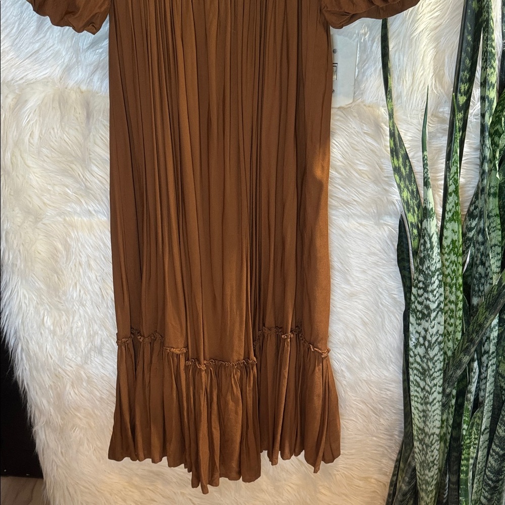 Anthropologie Let Me Be Embroidered Open-Back Maxi Dress - Picture 8 of 8